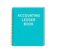 Libretto Conto Portatile 16,5 x 21,5 cm per Registrazione Entrate e Spese On-the