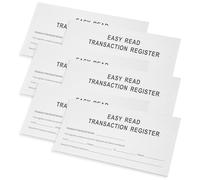 Libretto degli Assegni Personale Registro Finanziario, Colore Bianco