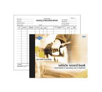 Libretto dei veicoli Zions con copertina rigida, 36 pagine, 15 righe su una pagi