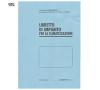 Libretto di impianto termico per climatizzazione schede climatizzatori e caldaie