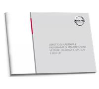 Libretto di manutenzione Nissan per l'Italia - 13 modelli