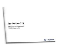 Libretto di manutenzione tedesco Hyundai i20 2018-2021