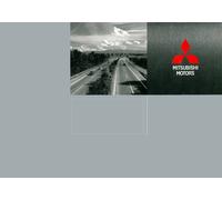 Libretto di servizio tedesco Mitsubishi 184 pagine