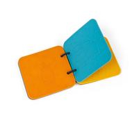 Bigjigs Toys Libro da bagno - Libri da vasca per neonati e bambini, giocattolo per il bagno, realizzato in 100% silicone, regali ecologici, età 12 mesi +