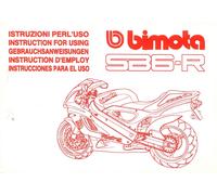 Libretto istruzioni per l'uso Bimota SB6R ORIGINAL Owner's Manual MULTILANGUAGE