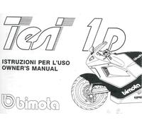 Libretto istruzioni per l'uso BIMOTA TESI 1D COPY Owner's Manual ( ITA ENG )