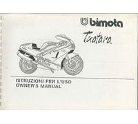 Libretto istruzioni per l'uso BIMOTA YB6 TUATARA COPY Owner's Manual ( ITA ENG )