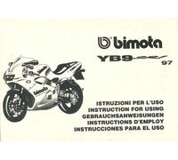 Libretto istruzioni per l'uso Bimota YB9 SRI '97 COPY Owner's Manual MULTILANGES