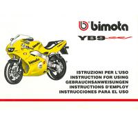 Libretto istruzioni per l'uso Bimota YB9 SRI Owner's Manual MULTILANGUAGES