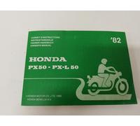 Libretto Manual uso manutenzione use maintenance Multilingua HONDA PX L 50