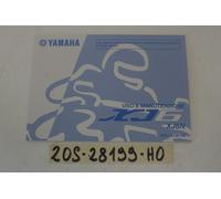 Libretto Manuale uso e manutenzione User manual Yamaha XJ6N 600 09-14