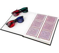 Libretto Multifunzionale per Il Test della Visione Stereoscopica con 2 Occhiali di Prova, 19x26 Cm, Ideale per Lo Screening Dellambliopia E La Valutazione della Funzione Visiva.