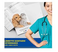 LIBRETTO SANITARIO VETERINARIO 15X21 CM - Cane e Gatto - ideale per i nostri amici a 4 zampe (25)