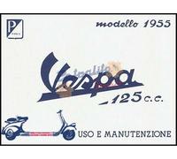 Libretto uso e manutenzione per Vespa 125 VN1T 1955