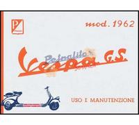 Libretto uso e manutenzione per Vespa GS 1962-VSB1T