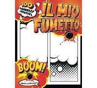 Libri 9 Anni Bambina Per I Fumetti: Libro di disegno e artigianato per bambini per creare facilmente il proprio fumetto