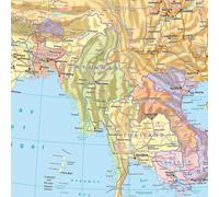 Libri A.A.V.V. - Asia Politica 1:9.000.000