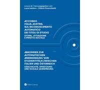 Libri Accordo Italia-Austria Sul Riconoscimento Automatico Dei Titoli Di Studio.