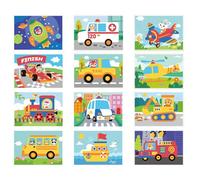 Libri adesivi in schiuma, 3D EVA gioco fatto a mano, creativo educativo divertente apprendimento sicuro per bambini, vari temi, set di arte interattiva per bambini, scrapbooking