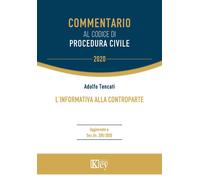 Libri Adolfo Tencati - L'informativa alla controparte - 2020