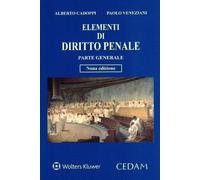 Libri Alberto Cadoppi / Paolo Veneziani - Elementi Di Diritto Penale. Parte Gene