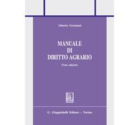 Libri Alberto Germanò - Manuale di diritto agrario - 2022