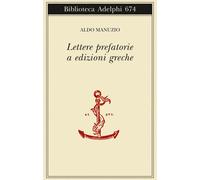 Lettere prefatorie a edizioni greche
