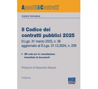 Libri Alessandro Massari - Il Codice Dei Contratti Pubblici 2025. Versione Tasca