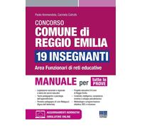 Concorso Comune Di Reggio Emilia 19 Insegnanti. Area Funzionari Di Reti Educativ