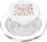 Libri Amore Leggere San Valentino Leggi Book Lover Bookish PopSockets PopGrip per MagSafe