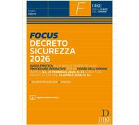 Libri Angelo Salerno - Focus Decreto Sicurezza 2026. Con Aggiornamento Online