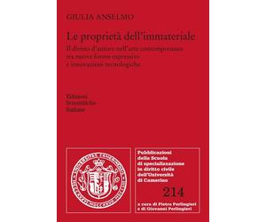 Libri Anselmo Giulia - Le Proprieta Dell'Immateriale