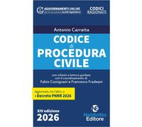 Libri Antonio Carratta - Codice Di Procedura Civile Ragionato 2026