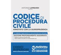 Libri Antonio Lombardi - Codice Di Procedura Civile. Annotato Con La Giurisprude