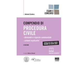Libri Antonio Scalera - Compendio di procedura civile - 2021