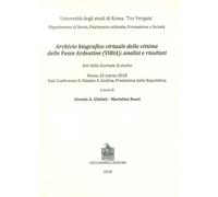 Libri Archivio Biografico Virtuale Delle Vittime Delle Fosse Ardeatine (VIBIA):