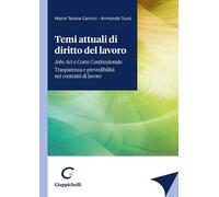 Libri Armando Tursi / Carinci Maria Teresa - Temi Attuali Di Diritto Del Lavoro