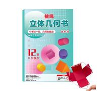 Libri Attività Educativi per Bambini 3D Educativo Portatile