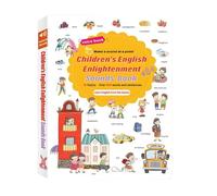 Libri audio interattivi in inglese - Libro parlante da 10,63 x 7,87 pollici per imparare l'inglese, giocattolo educativo con oltre 500 parole, ascolto e apprendimento per bambini in età prescolare
