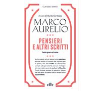 Libri Aurelio Marco - Pensieri E Altri Scritti