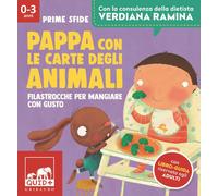 Pappa con le carte degli animali. Filastrocche per mangiare con gusto. Ediz. a colori. Con 35 carte. Con libro-guida riservato agli adulti