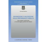 Libri Barbera Carmela - Misurazione E Valutazione Della Performance Pubblica. Da