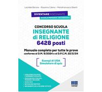 CONCORSO STRAORDINARIO IRC INSEGNANTE DI RELIGIONE - 4500 + 1928 POSTI. MANUALE
