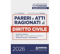 Libri Batelli Ettore / Iannozzi Denysfrancesco - Pareri E Atti Civile 2026-2027.