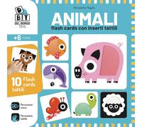 Libri Benedetta Nigelli - Animali. Flash Cards Con Inserti Tattili. Ediz. A Colo