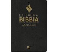 Libri Bibbia R2. Spirito E Vita. Ediz. Pelle Sintetica Nera, Taglio Oro
