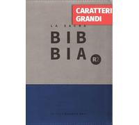Libri Bibbia R2. Versione Riveduta 2020. Ediz. A Caratteri Grandi. Blu/Grigio