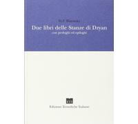 Libri Blavatsky Helena Petrovna - Due Libri Delle Stanze Di Dzyan Con Prologhi E