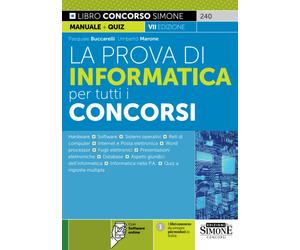 Libri Buccarelli Pasquale / Umberto Marone - La Prova Di Informatica Per Tutti I