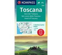 Libri Carta Escursionistica Nr 2440 Nel Cuore Della Toscana